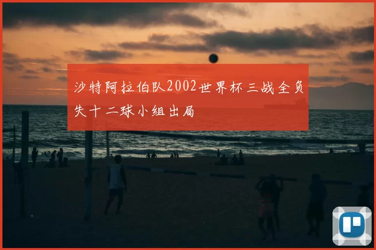 沙特阿拉伯队2002世界杯三战全负失十二球小组出局