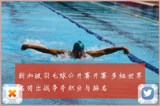 新加坡羽毛球公开赛开赛 多组世界名将出战争夺积分与排名