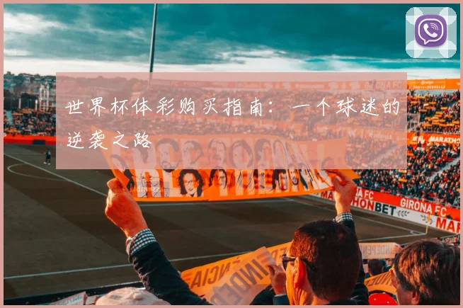 世界杯体彩购买指南：一个球迷的逆袭之路
